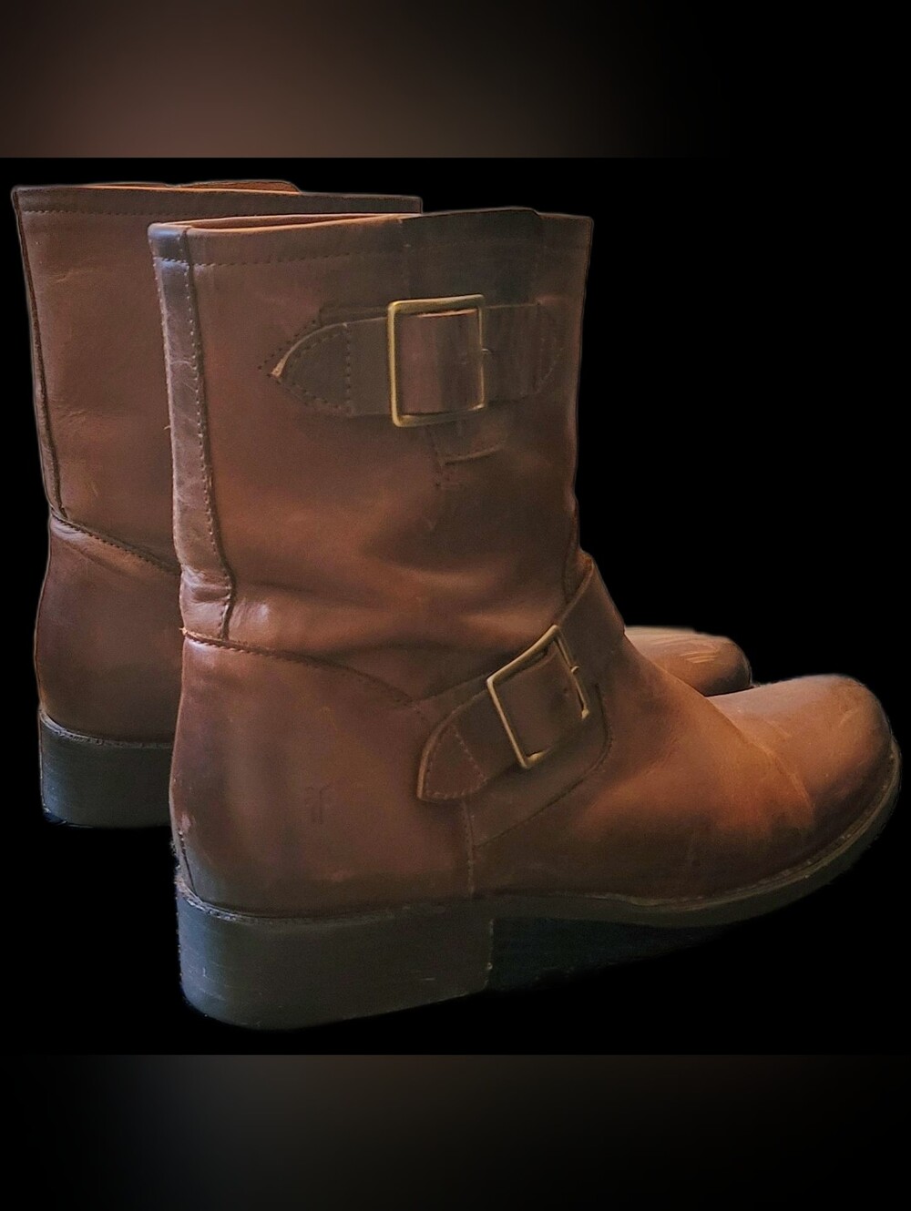 Frye Women's Brown Leather Boots - Picture 10 of 11